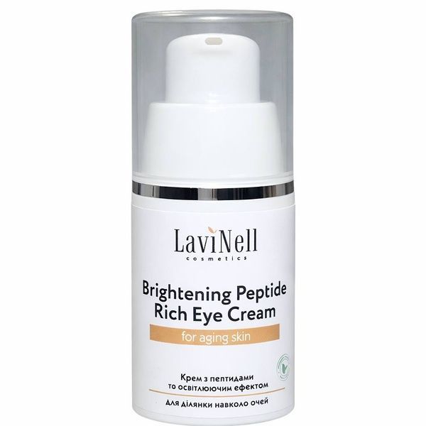 Мультипептидний крем для шкіри навколо очей BRIGHTENING PEPTIDE RICH EYE CREAM 00248 фото