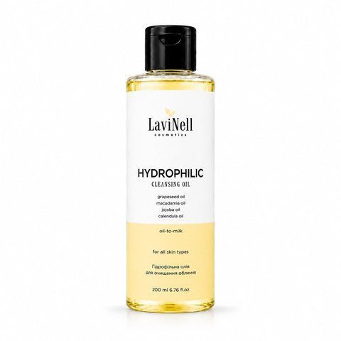 HYDROPHILIC CLEANSING OIL LaviNell &mdash; гідрофільна олія для очищення шкіри та демакіяжу