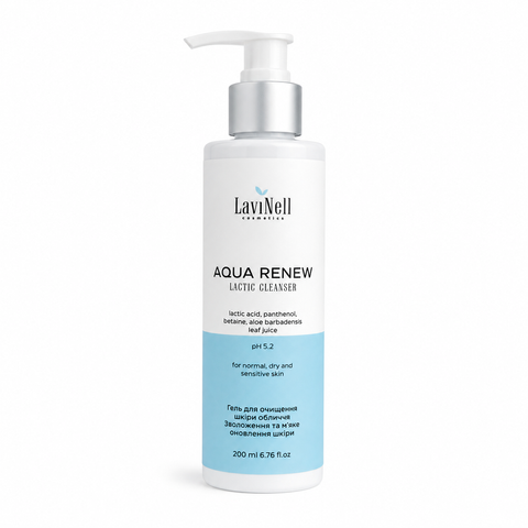 AQUA RENEW LACTIC CLEANSER 200ml 00565 фото