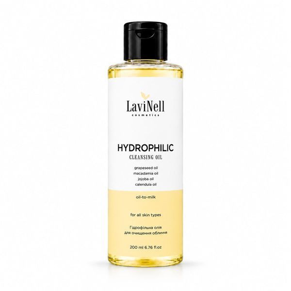 HYDROPHILIC CLEANSING OIL LaviNell &mdash; гідрофільна олія для очищення шкіри та демакіяжу
