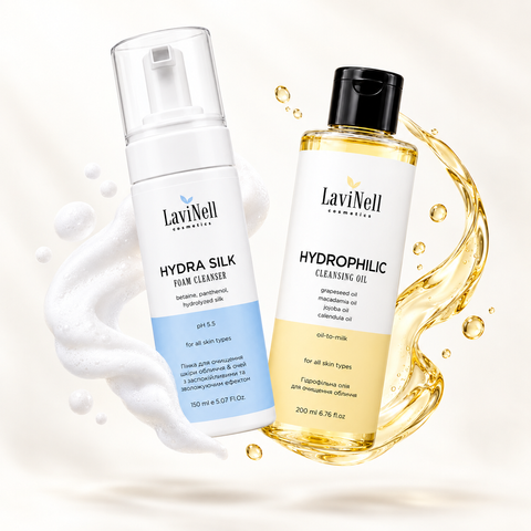 DOUBLE CLEANSE DUO &mdash; гідрофільна олія + пінка 00593 фото