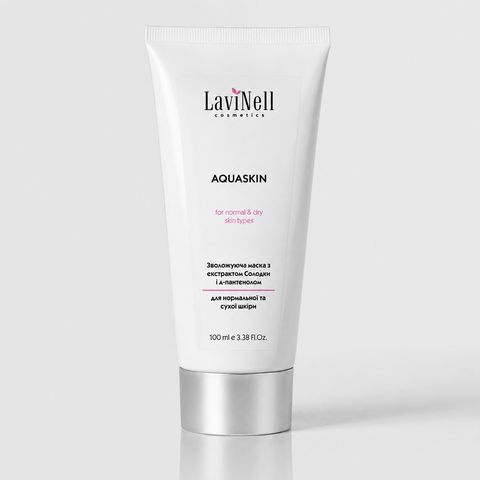Зволожувальна та заспокійлива крем-маска AQUASKIN MOISTURIZING