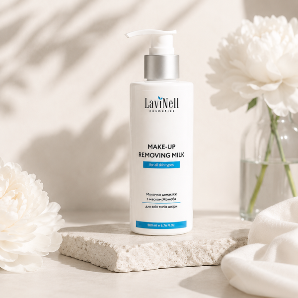 Молочко для зняття макіяжу MAKE-UP REMOVING MILK LaviNell