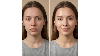 Догляд для жирної шкіри, без висипань, розширені пори,25+,літо.