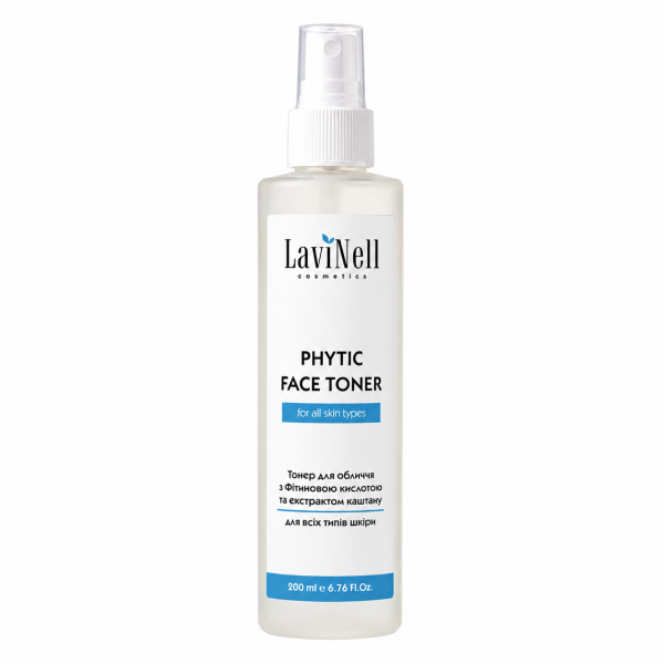 Тонер для обличчя з фітиновою кислотою та екстрактом каштану Phytic Face Toner