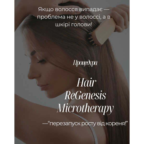 Мезотерапія голови Hair ReGenesis Microtherapy